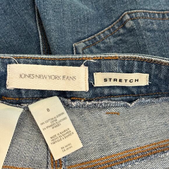 Jones New York Jeans Womens 8 Bootcut Ankle Mid Rise Stretch Utility Carpenter - Picture 9 of 11